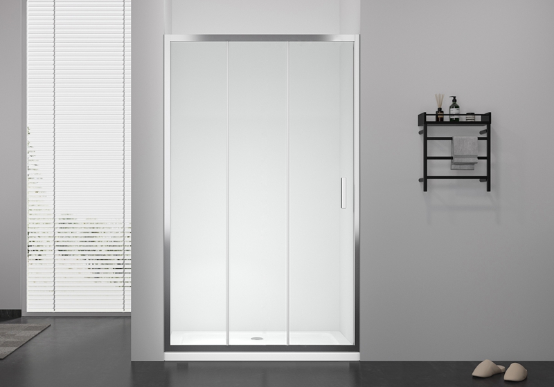 PV 906 5/6 mm drieglijdende klassieke douchewand